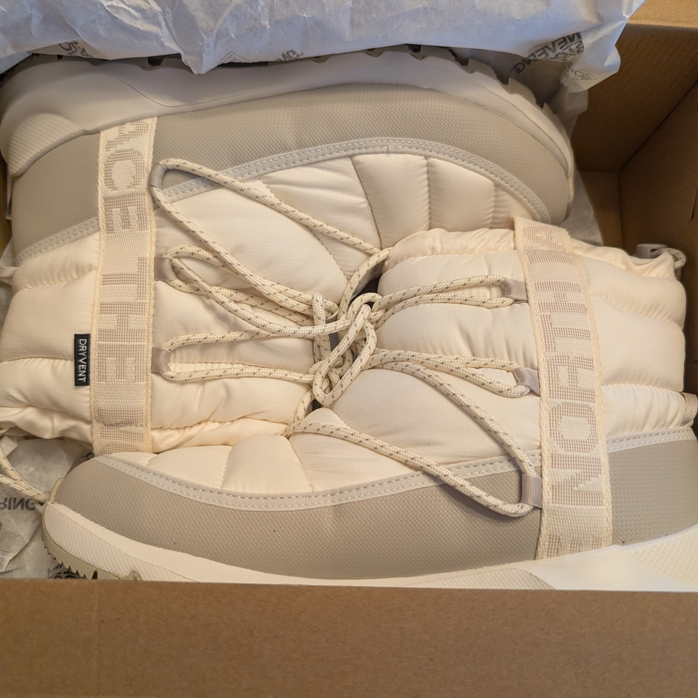 The North Face Thermoball Lace Up Winter Boot.